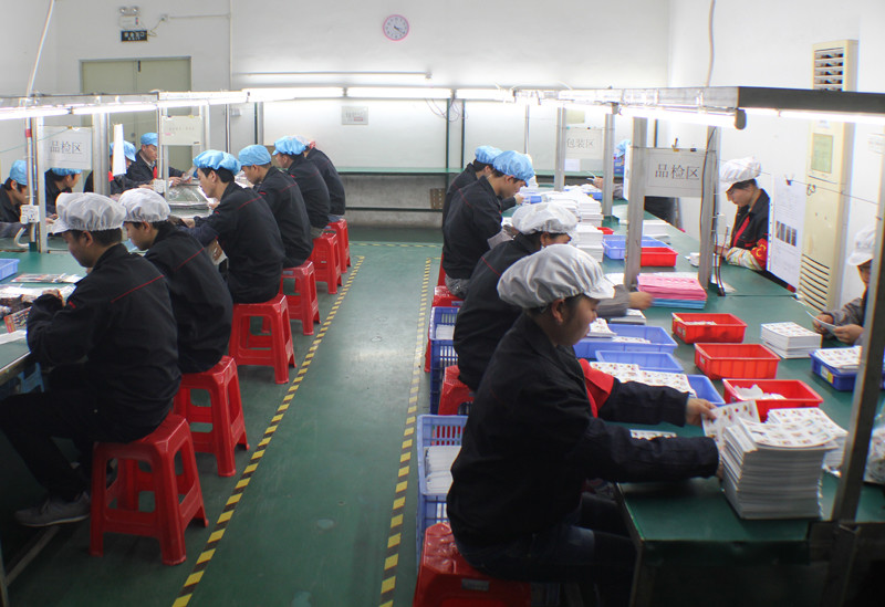Dongguan Color Wind Plastic Product.LTD 공장 생산 라인