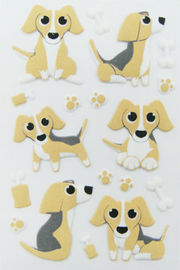 가정 벽 장식 관례에 의하여 인쇄되는 이동할 수 있는을 위한 강아지 뚱뚱한 동물성 스티커