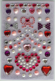일본 작풍 수정같은 주문 모조 다이아몬드 스티커, 카드 기술 스티커 장식용